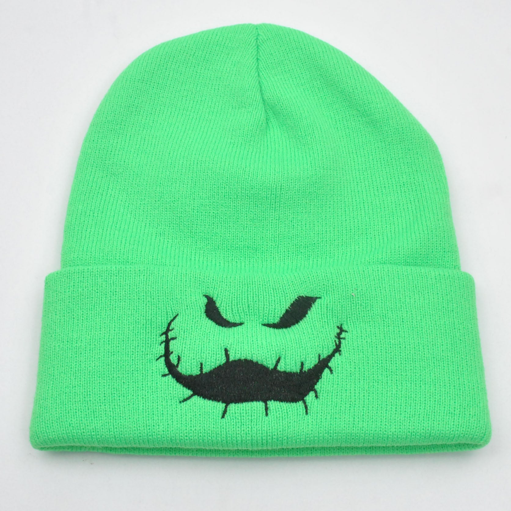 Wholesale Christmas Green Knitted Hats